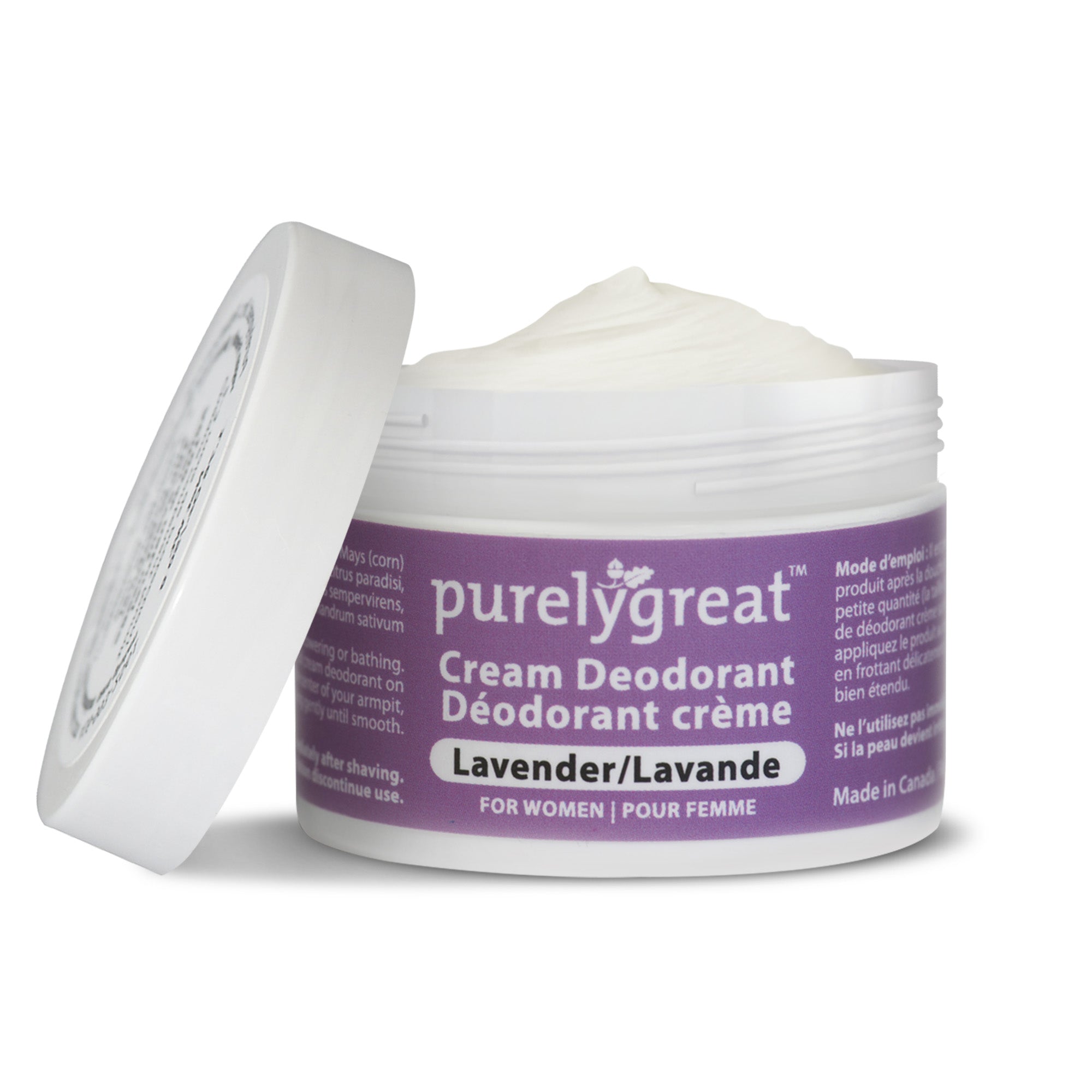 Lavender Cream Deodorant for Women